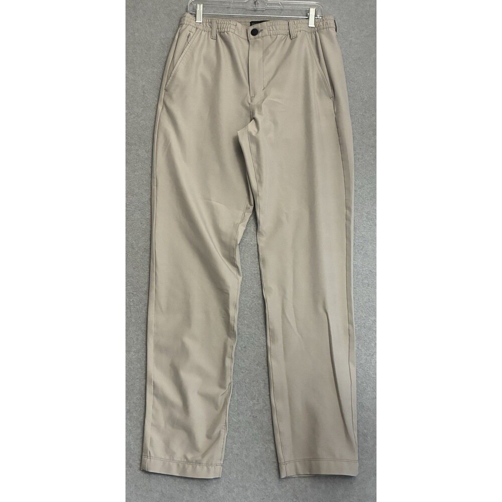 Marc New York Mens 32x34 Stretch Golf Pants Khaki Performance Casual Beige
